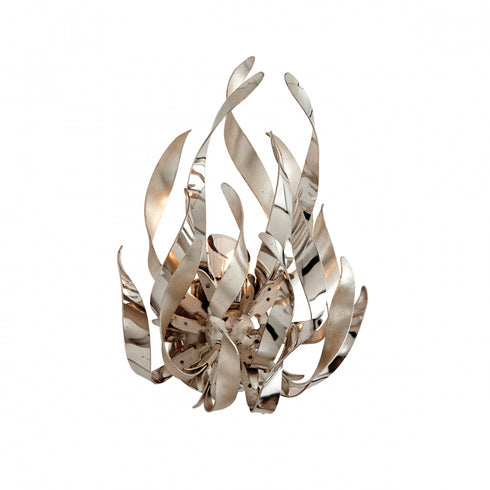 Corbett Graffiti Wall Sconce in Silver Leaf Finish Model: 154-11-SL/SS