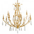 Corbett Prosecco Chandelier in Gold Leaf Finish Model: 293-012-GL