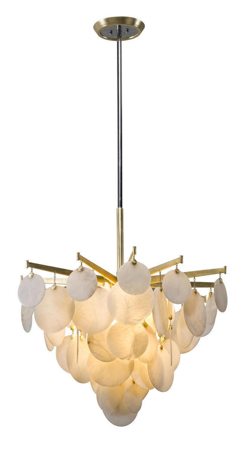 Corbett Serenity Chandelier Model: 228-43-GL/SS
