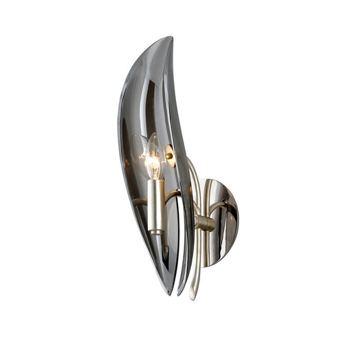 Corbett Sofia Wall Sconce in Silver Leaf Finish Model: 266-11