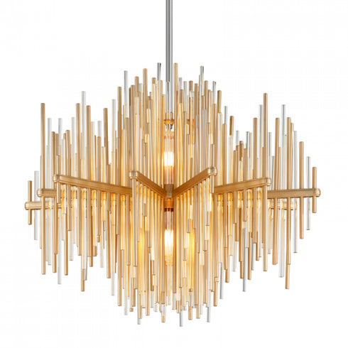 Corbett Theory 2 Light Pendant Medium Model: 238-42-GL/SS