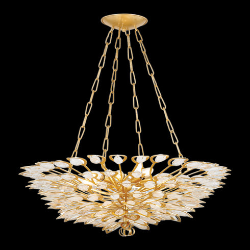 Corbett VITTORIA Chandelier in Gold Leaf Finish Model: 363-32-GL