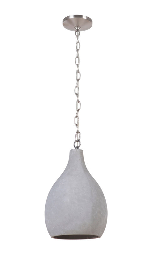 Craftmade 1 Light Mini Pendant in Brushed Polished Nickel Finish Model: P689BNK1