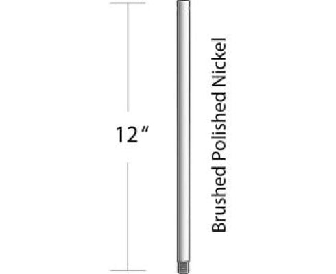 Craftmade 12 Inch Downrod in Aged Bronze Brushed Model: DR12ABZ