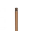 Craftmade 4 Inch Downrod in Aged Bronze Textured Model: DR4AG