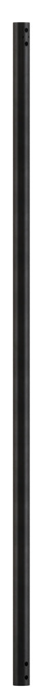 Craftmade 48 Inch Downrod for PRT144FB6 1.25 Inch Diameter in Flat Black Finish Model: DRP48FB