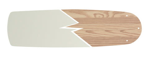 Craftmade 5 62 Inch Supreme Air Blades in Matte Whit Whitewash Finish Model: BSUA62-RWA
