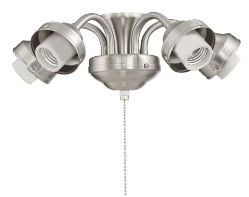 Craftmade 5 Light Fitter With 5x9w LED in Aged Bronze Brushed Finish Model: F525-ABZ-LED