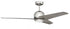 Craftmade 52 Inch Nate in Flat Black Finish in Flat Black Blades Light kit included (Optional) WiFi Control Model: NTE52FB3