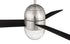 Craftmade 52 Inch Pill in Brushed Polished Nickel With Flat Black Blades Model: PIL52BNK3