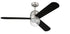 Craftmade 52 Inch Pill in Brushed Polished Nickel With Flat Black Blades Model: PIL52BNK3