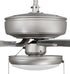 Craftmade 52 Inch Pro Plus 119 Inch in Brushed Nickel With Brushed Nicke Greywood Blades Model: P119BN5-52BNGW
