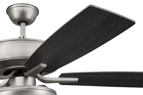 Craftmade 52 Inch Pro Plus 119 Inch in Brushed Nickel With Brushed Nicke Greywood Blades Model: P119BN5-52BNGW