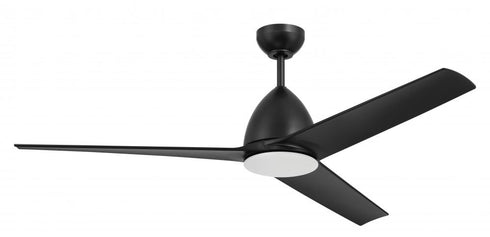 Craftmade 54 Inch Nitro in Flat Black With in Flat Black Blades Model: NTO54FB3