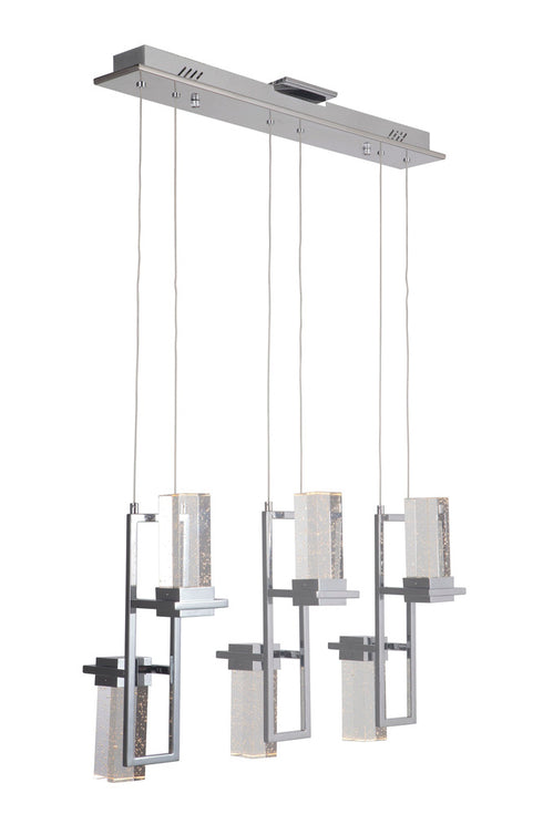 Craftmade 6 Light LED Pendant in Chrome Finish Model: P782CH6-LED