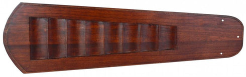 Craftmade 70 Inch Custom Carved Blades in Scalloped Walnut Model: B570C-1