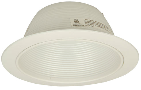 Craftmade Accessory Aluminum Baffle Wide Ring Par 30 Br3 75 Watt in White Finish Model: T-504WW