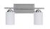Craftmade Albany 2 Light Wall Sconce in Chrome Finish Model: 39702-CH