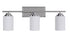 Craftmade Albany 3 Light Wall Sconce in Chrome Finish Model: 39703-CH