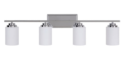 Craftmade Albany 4 Light Wall Sconce in Chrome Finish Model: 39704-CH