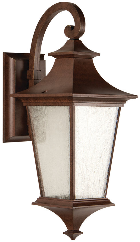 Craftmade Argent II 1 Light Medium Wall Mount in Aged Bronze Textured Finish Model: Z1364-AG-LED