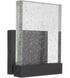 Craftmade Aria II 1 Light Large LED Outdoor Wall Mount in Satin Aluminum Model: ZA1220-SA-LED