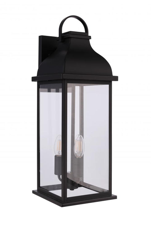 Craftmade Bent Tree 3 Light Outdoor Wall Lantern in Midnight Model: ZA7224-MN