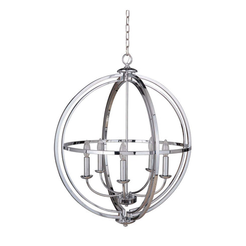 Craftmade Berkeley 5 Light Foyer in Espresso Model: 40135-ESP