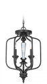 Craftmade Boulevard 3 Light Convertible Semi Flus Pendant in Mocha Bronz Silver Accents in Mocha Bronze Silver Wash Finish Model: 26723-MBS