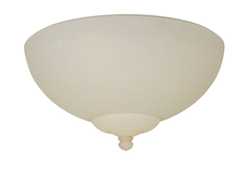 Craftmade Bowl Light Kit 2 Light Economy in Amber Frost Glass With 2x9w LED Model: LK115-LED