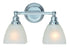 Craftmade Bradley 2 Light Vanity in Bronze Model: 26602-BZ