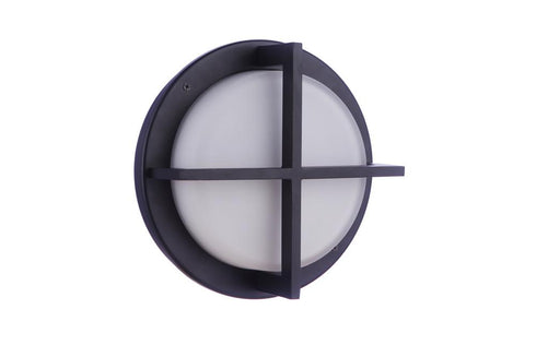 Craftmade Bulkhead Round Outdoor Small Round Bulkhead in Textured Black Model: ZA5902-TB