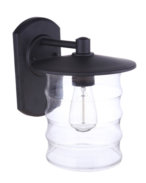 Craftmade Canon 1 Light Large Outdoor Wall Lantern in Midnight Model: ZA3624-MN