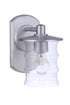 Craftmade Canon 1 Light Medium Outdoor Wall Lantern in Satin Aluminum Model: ZA3614-SA