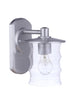 Craftmade Canon 1 Light Medium Outdoor Wall Lantern in Satin Aluminum Model: ZA3614-SA