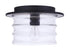 Craftmade Canon 1 Light Outdoor Flush Mount in Midnight Model: ZA3637-MN