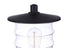 Craftmade Canon 1 Light Outdoor Post Mount in Midnight Model: ZA3625-MN