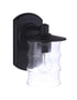Craftmade Canon 1 Light Small Outdoor Wall Lantern in Midnight Model: ZA3604-MN