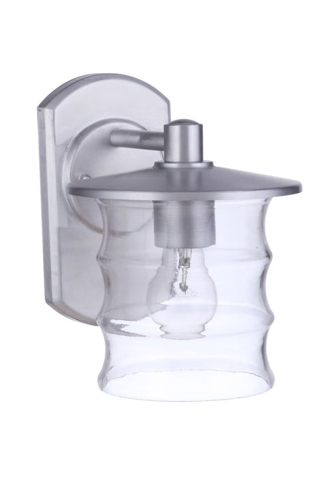 Craftmade Canon 1 Light Small Outdoor Wall Lantern in Midnight Model: ZA3604-MN