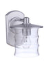 Craftmade Canon 1 Light Small Outdoor Wall Lantern in Midnight Model: ZA3604-MN