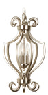 Craftmade Cecilia 3 Light Chandelier Cage in Brushed Satin Nickel Finish Model: 7110BNK3