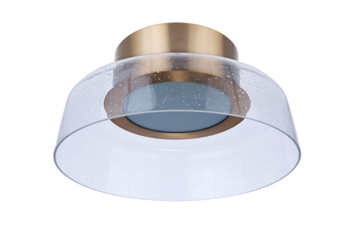 Craftmade Centric 10.5 Inch LED Flushmount in Brushed Polished Nickel Model: 55180-BNK-LED