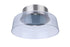 Craftmade Centric 10.5 Inch LED Flushmount in Brushed Polished Nickel Model: 55180-BNK-LED