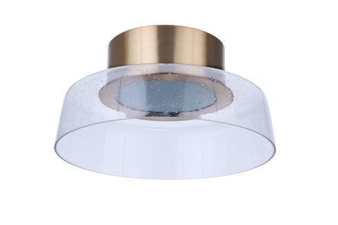 Craftmade Centric 13.75 Inch LED Flushmount in Brushed Polished Nickel Model: 55182-BNK-LED