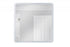 Craftmade 36 Inch x 36 Inch Sqaure LED Mirror (Chassis) in White Finish Model: MIR3601SQ-W3C