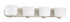 Craftmade Clarendon 4 Light Vanity in Brushed Polished Nickel Model: 43504-BNK