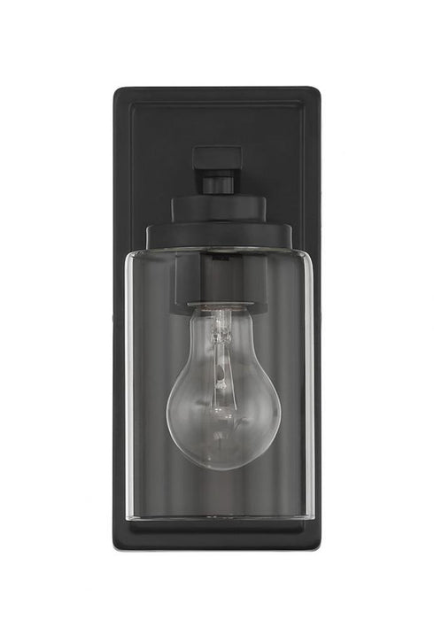 Craftmade Clark 1 Light Wall Sconce in Flat Black Model: 20404FB1