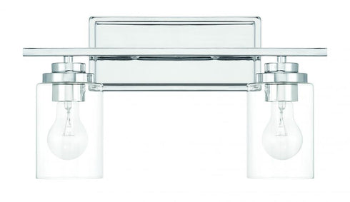 Craftmade Clark 2 Light Vanity in Chrome Model: 20417CH2