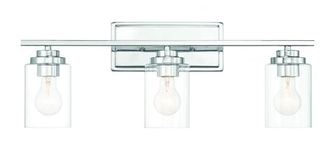 Craftmade Clark 3 Light Vanity in Chrome Model: 20425CH3