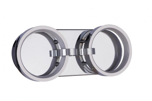 Craftmade Context 2 Light LED Vanity in Chrome Model: 59302-CH-LED